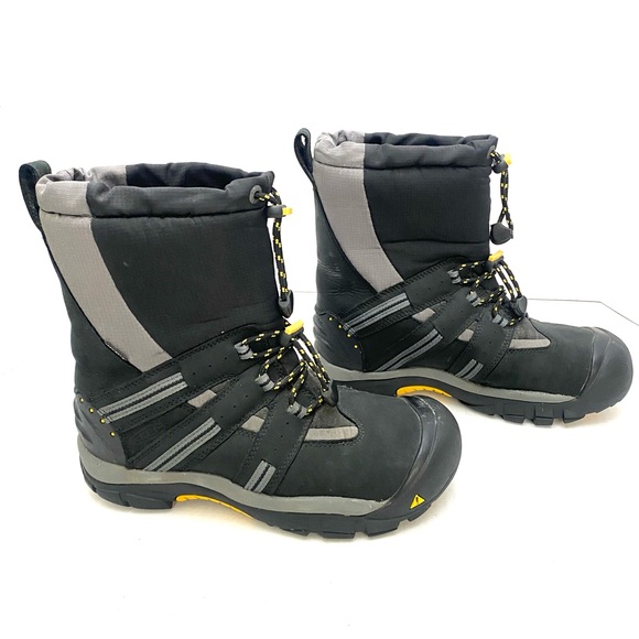 Keen Men's Grey/Grey KeenWarm KeenDry Shellback Utility Boot - Picture 2 of 12